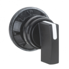 KAA1H - operating head for cam switch - Ø 29 mm - black handle, Schneider Electric