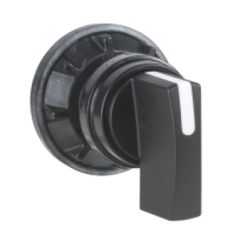 KAA1H - operating head for cam switch - Ø 29 mm - black handle, Schneider Electric