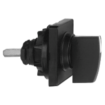 KAC1H48 - operating head 45 x 45 mm - black color - black handle - 2 - 0 - 1, Schneider Electric