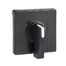 KAD1H - operating head 60 x 60 mm - black color - black handle - blank for engraving, Schneider Electric
