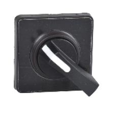 KAE1H - operating head 45 x 45 mm - black color - black handle - blank for engraving, Schneider Electric