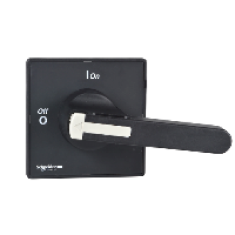 KAF3PZ - TeSys VARIO - front and black rotary handle - 1 to 3 padlocking, Schneider Electric