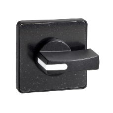 KAG3H - operating head 45 x 45 mm - black color - black handle - blank for engraving, Schneider Electric