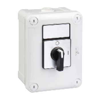 KB2C051G - enclosed cam Emergency stop switch - 20 A, Schneider Electric