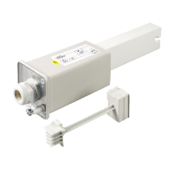 KBA40ABG4W - Canalis - feed unit for KBA - 40 A - left mounting - white, Schneider Electric