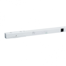 KBB25ED22305EW - Canalis - straight length -25A- 3m - 2 circuits - L+N+PE -white-isolated earth, Schneider Electric