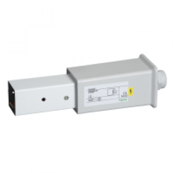 KBB40ABD4W - Canalis - feed unit for KBB - 40A - right mounting - white, Schneider Electric