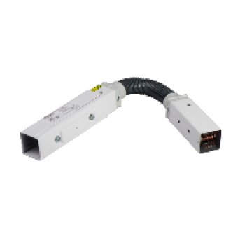 KBB40DF4420W - Canalis - flexible length - 40 A - 2 m - 2 circuit - white - 3L + N + PE, Schneider Electric