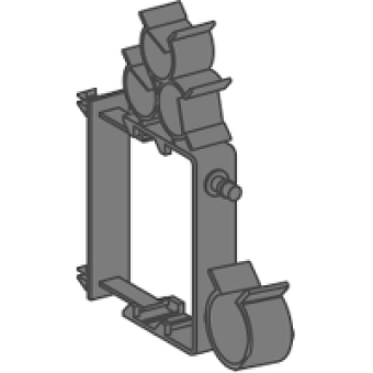 KBB40ZFGU - Canalis - cable bracket for adjacent circuits, Schneider Electric