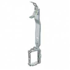 KBB40ZFPU - Canalis - spring fixing bracket for KBB, Schneider Electric KBB40ZFPU - Canalis - spring fixing bracket for KBB, Schneider Electric