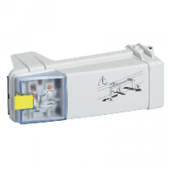 KBC16DCB22 - Canalis - tap-off unit - 16 A - phase selection without protection - yellow, Schneider Electric KBC16DCB22 - Canalis - tap-off unit - 16 A - phase selection without protection - yellow, Schneider Electric