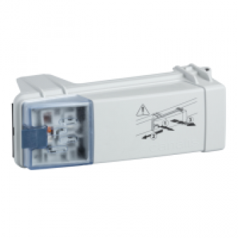 KBC16DCF21 - Canalis - tap-off unit for NF fuses - 8.5 x 31.5 - 16 A - phase selection, Schneider Electric