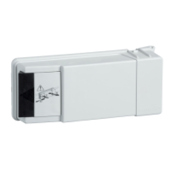 KBC16DCF40 - Canalis - tap-off unit for NF fuses - 8.5 x 31.5 - 16 A - fixed polarity, Schneider Electric