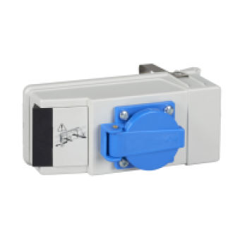 KBC16DCP1 - Canalis - tap-off unit for NF fuses - 8.5 x 31.5 - 16 A - NF power socket, Schneider Electric