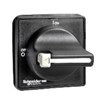 KBD1PZ - TeSys VARIO / Mini VARIO - front and black rotary handle - without padlocking, Schneider Electric