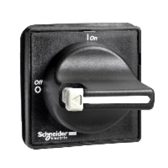 KBF1PZ - TeSys VARIO / Mini VARIO - front and black rotary handle - without padlocking, Schneider Electric