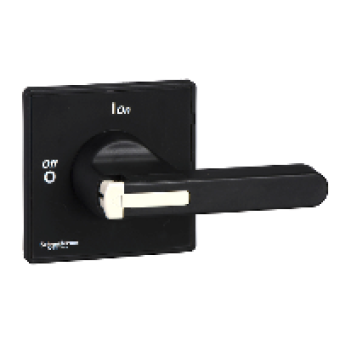 KBF3PZ - TeSys VARIO - front and black rotary handle - without padlocking, Schneider Electric
