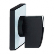 KBG3H - operating head 45 x 45 mm - metallic color - black handle - blank for engraving, Schneider Electric KBG3H - operating head 45 x 45 mm - metallic color - black handle - blank for engraving, Schneider Electric
