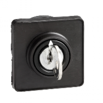 KDC1S - operating head 45 x 45 mm - key, Schneider Electric