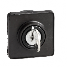 KDC1SR - operating head 45 x 45 mm - key, Schneider Electric KDC1SR - operating head 45 x 45 mm - key, Schneider Electric