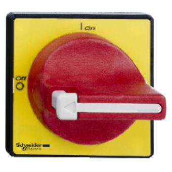 KDD1PZ - TeSys VARIO / Mini VARIO - front and red rotary handle - without padlocking, Schneider Electric