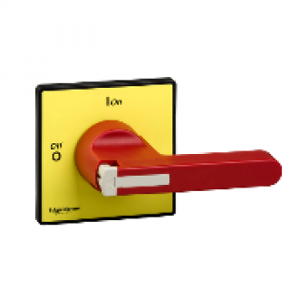 KDF3PZ - TeSys VARIO / Mini VARIO - front and red rotary handle - without padlocking, Schneider Electric