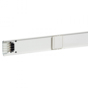 KNT40ED4306 - Canalis-straight length- 40A - 6 tap-off outlets - 3L+N+PE - 3m - communicating, Schneider Electric
