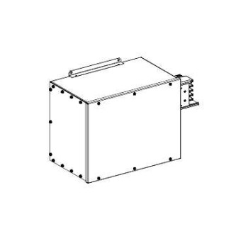 KSA1000ABG4 - Canalis - feed unit for KSA - 1000 A - left mounting, Schneider Electric
