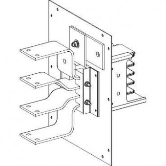 KSA1000AE4 - Canalis - feed unit with spreader - 1000 A, Schneider Electric