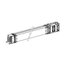 KSA1000ET430 - Canalis - straight length - 1000A - no tap-off outlet - 3L+N+PE - 3m - white, Schneider Electric