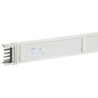 KSA160ED45020 - Canalis - straight length - 160A - 20 tap-off outlets - 3L+N+PE - 5m - white, Schneider Electric