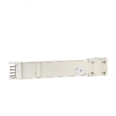KSA250ED4081 - Canalis - riser foot distrib. length - 250A - 1 outlet - 3L+N+PE - 0.8m - white, Schneider Electric