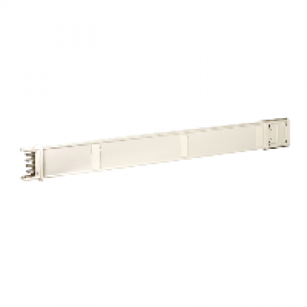 KSA250ED4156 - Canalis - straight length - 250A - 6 tap-off outlets - 3L+N+PE - 1.5m - white, Schneider Electric