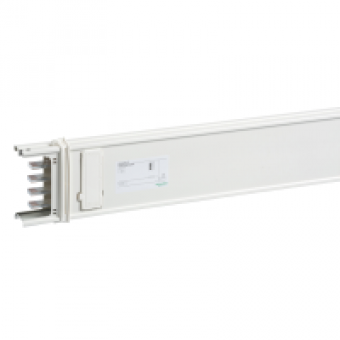 KSA400ED45010 - Canalis - straight length - 400A - 10 tap-off outlets - 3L+N+PE - 5m - white, Schneider Electric
