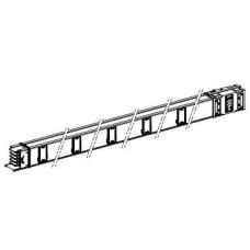 KSA500ED45010 - Canalis - straight length - 500A - 10 tap-off outlets - 3L+N+PE - 5m - white, Schneider Electric