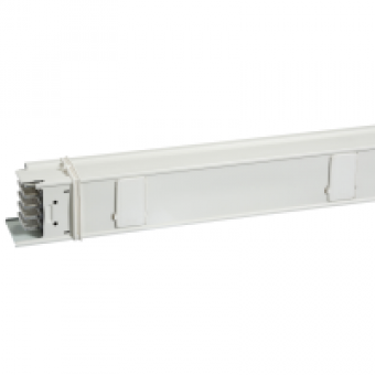 KSA630ED4206 - Canalis - straight length - 630A - 6 tap-off outlets - 3L+N+PE - 2m - white, Schneider Electric
