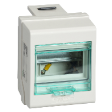 KSB32CM55 - Canalis - tap-off unit for modular devices - 5 modules of 18mm - 32A - 3L+N+PE, Schneider Electric