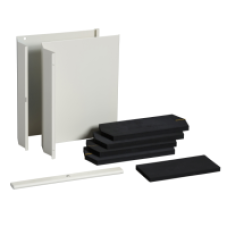 KSB400ZB2 - Canalis - sprinkler proofing accessory - 100 to 400 A, Schneider Electric