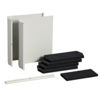 KSB400ZB2 - Canalis - sprinkler proofing accessory - 100 to 400 A, Schneider Electric