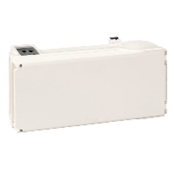 KSB80SG4 - Canalis - tap-off unit with isolator for BS88 fuse size A1 or A3 - 80A 3L+N+PE, Schneider Electric