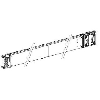 KSC250ET4AF - Canalis - straight length - 250A - fire barrier - 3L+N+PE - 900-2200mm - white, Schneider Electric