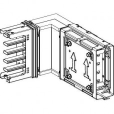 KSC400DLC40 - Canalis - elbow for trunking - 400 A -copper - right or left mounting, Schneider Electric