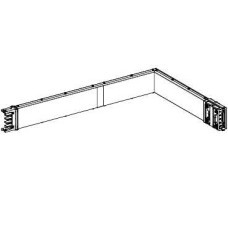 KSC400DLC4CF - Canalis - elbow for trunking - 400 A -copper made to m - right/left fire barrier, Schneider Electric