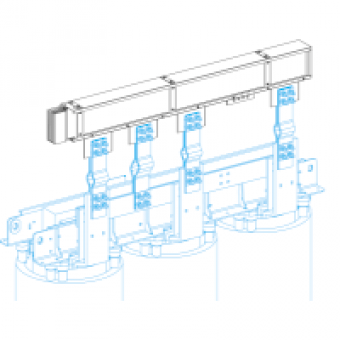 KTA0800EL71 - Canalis - Al feed unit N1 dry transformer - 800A - 3L+N+PER - tailored, Schneider Electric