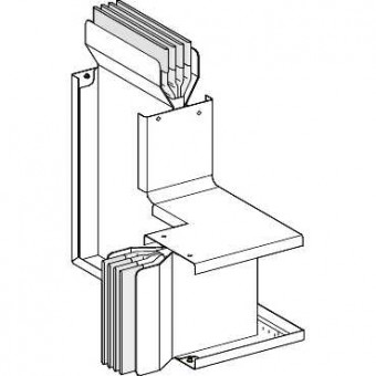 KTA1000CP43 - Canalis - Al edgewise and flat N3 zed unit - 1000A - 3L+N+PE, Schneider Electric