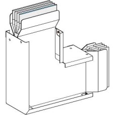 KTA2000LC4B - Canalis - Al edgewise elbow - 2000A - 3L+N+PE - 341 to 839mm tailored, Schneider Electric