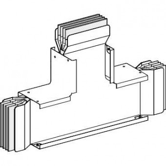 KTA2000TC3 - Canalis - Al edgwise tee - 2000A - 3L+PE, Schneider Electric