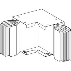 KTA4000LP7B2 - Canalis - Al flat elbow - 4000A - 3L+N+PER - N2 - 301 to 799mm tailored, Schneider Electric