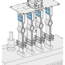 KTB0000YB4 - Canalis - kit spacer plate and M12x80 screws for connector plate connection, Schneider Electric