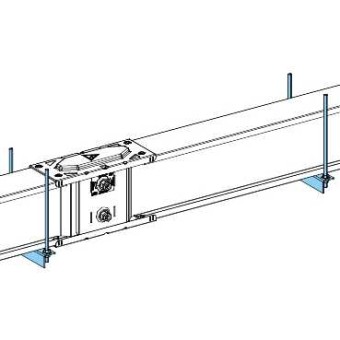 KTB0000ZA1 - Canalis - rods and bottom support for horizontal bar, Schneider Electric KTB0000ZA1 - Canalis - rods and bottom support for horizontal bar, Schneider Electric